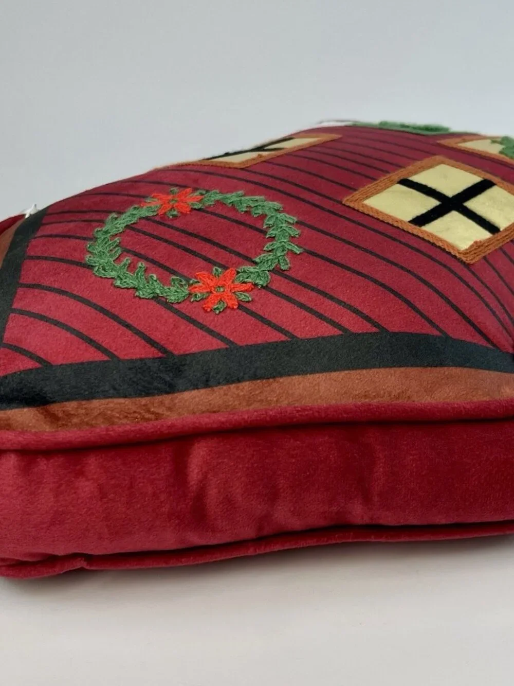 2025 Hallmark x Target Novelty House Christmas Lodge Decorative Pillow NEW